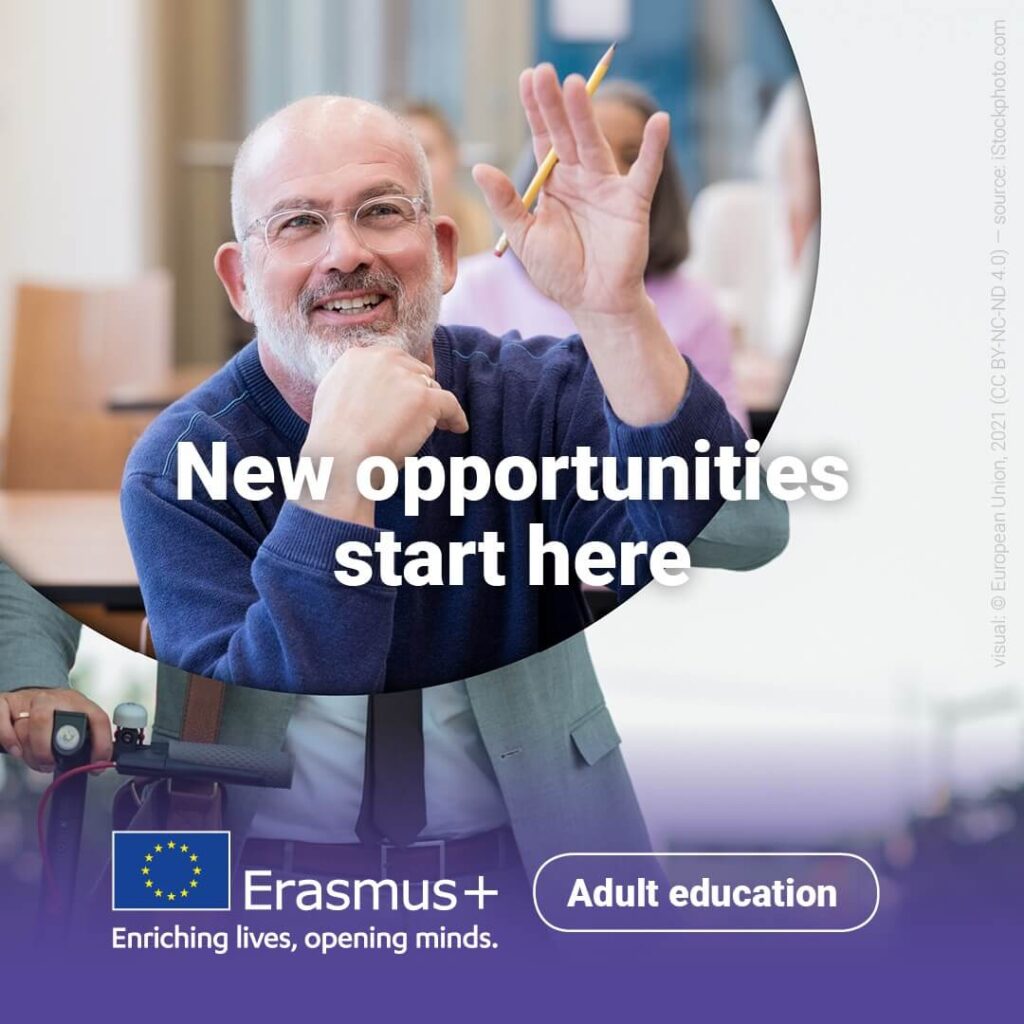 Erasmus+ Adult Education: New opportunities start here